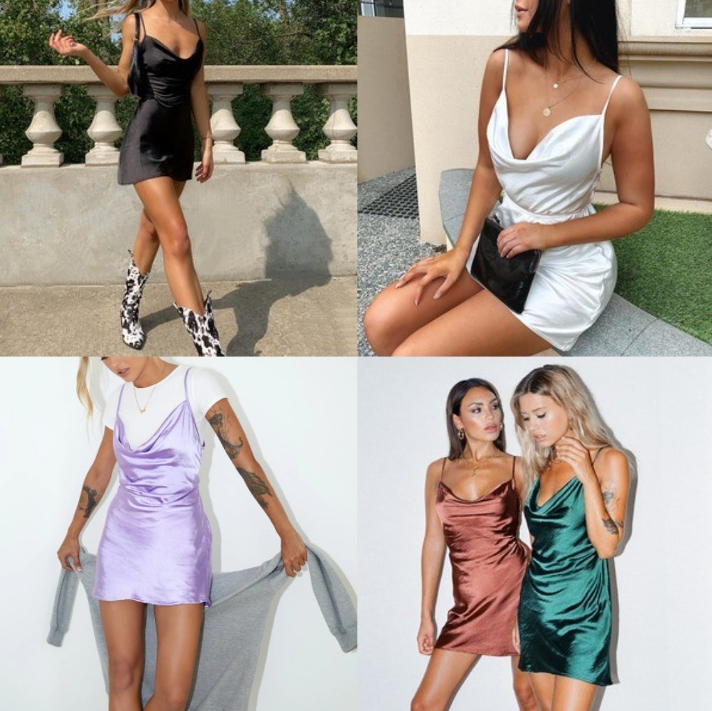 🔥Summer Hot Sale🔥💃SLIP DRESS IN SATIN