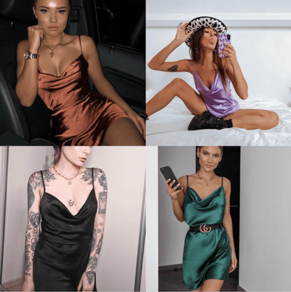 🔥Summer Hot Sale🔥💃SLIP DRESS IN SATIN