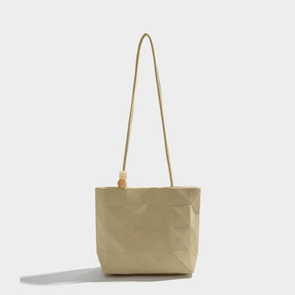 lovevop Light Luxury Niche Bucket Tote Bag