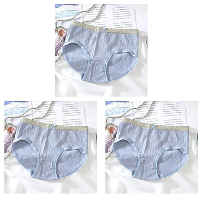 Women's seamless high elastic mid waist panties