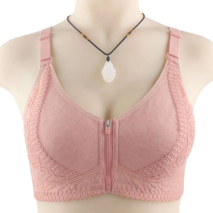 🔥Mother's Day Buy 1 Free 1-Womens zip front closure plus size bra💖