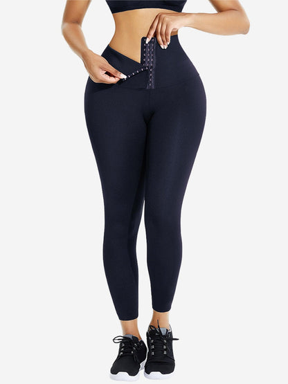 In-Control Medium Rise Hooked Leggings